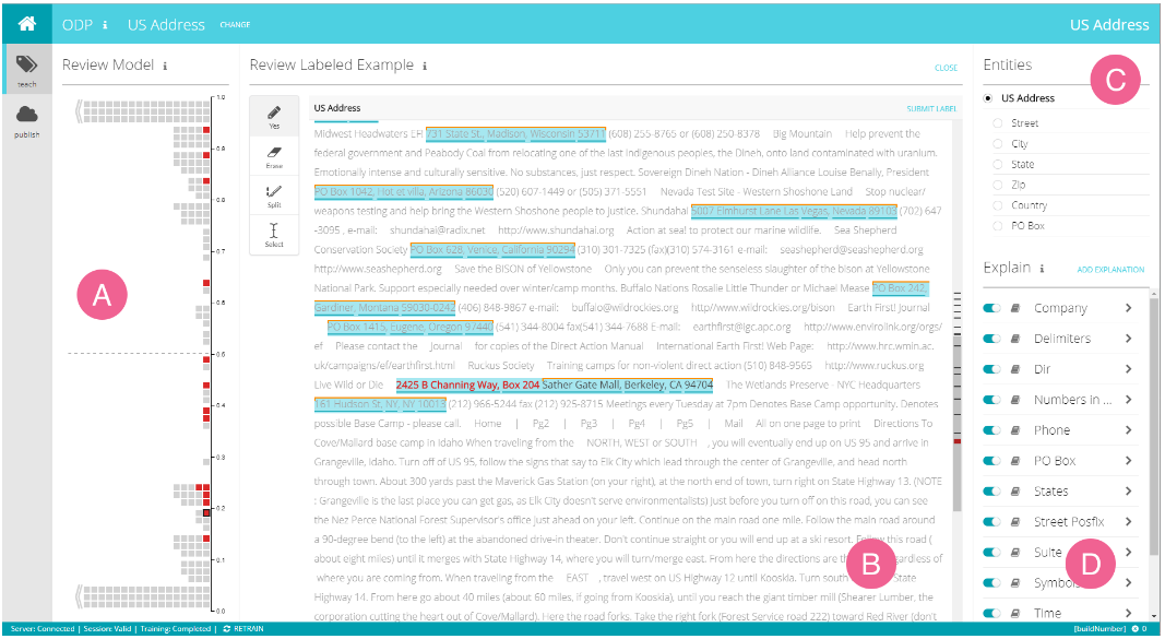 Platform for Interactive Concept Learning